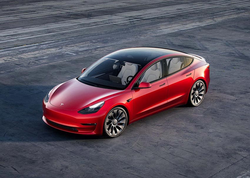 Tesla model 3 long range variant fastest electric vehicles