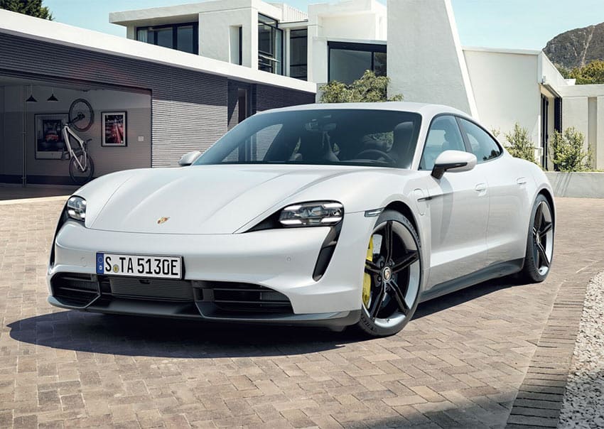 Porsche Taycan Turbo fastest electric vehicles