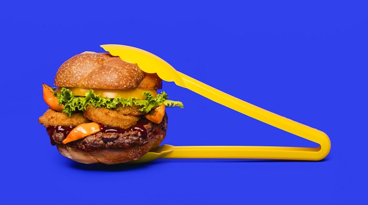 IF Burger Tongs Impossible Foods