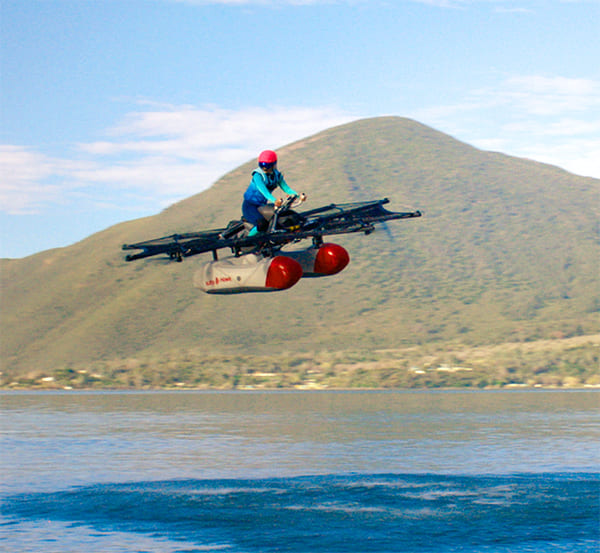 Kitty Hawk flying car prototype