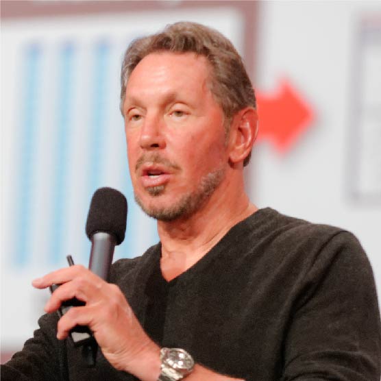 Richest people in the world Larry Ellison