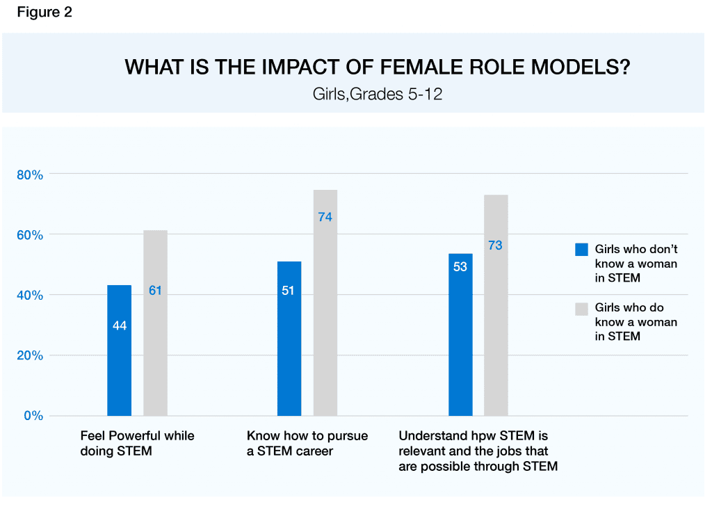 Figure 2 Closing the STEM Gap (Source Microsoft)